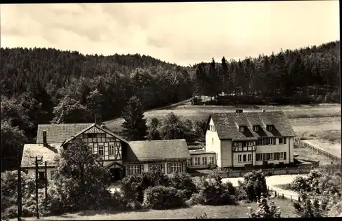 Ak Ernstroda Friedrichroda Thüringer Wald, FDGB Erholungsheim Otto Heller