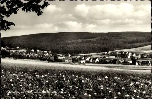 Ak Nieste in Hessen, Panorama, Niestetal bei Kassel