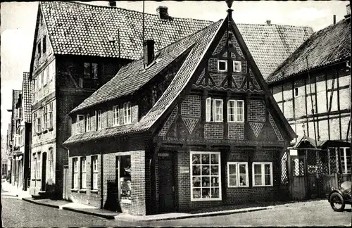 Ak Lauenburg an der Elbe, Ältestes Haus