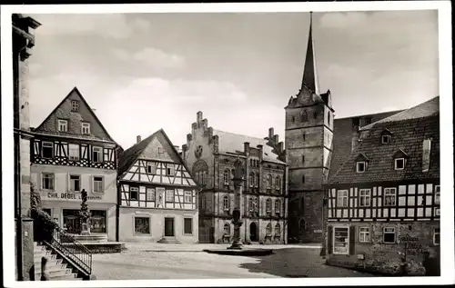 Ak Kronach Oberfranken, Melchior Otto Platz, C. Dedel