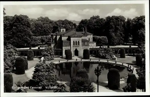 Ak Bad Cannstatt Stuttgart in Württemberg, Wilhelma, Gesamtansicht