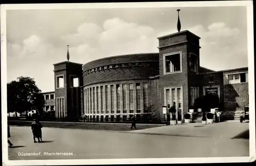 Ak Düsseldorf am Rhein, Restaurant Rheinterrasse