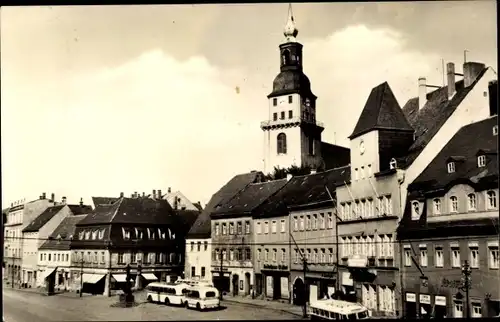 Ak Frankenberg an der Zschopau Sachsen, Platz der Einheit