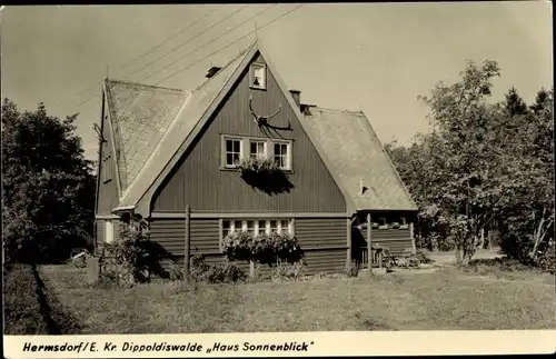 Ak Hermsdorf im Erzgebirge, Haus Sonnenblick, Außenansicht