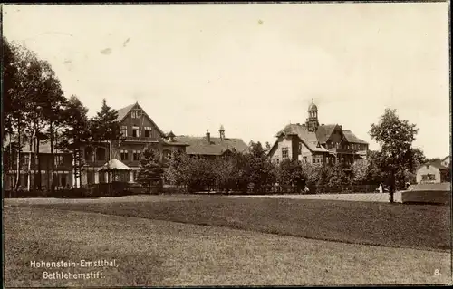 Ak Hohenstein Ernstthal in Sachsen, Bethlehemstift