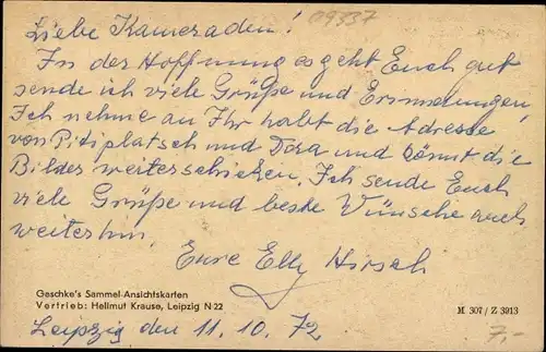 Ak Hohenstein Ernstthal in Sachsen, Altmarkt