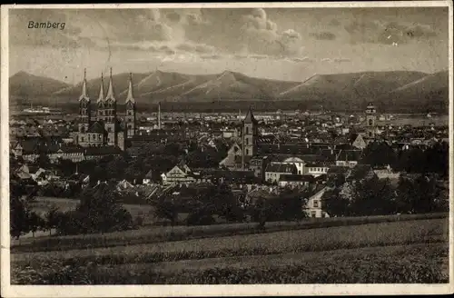 Ak Bamberg in Oberfranken, Gesamtansicht