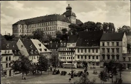 Ak Weißenfels an der Saale, Karl-Marx-Platz