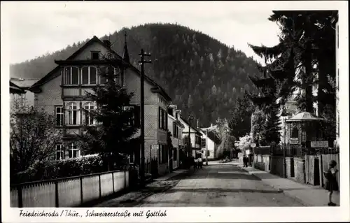 Ak Friedrichroda im Thüringer Wald, Papenstraße, Gottlob