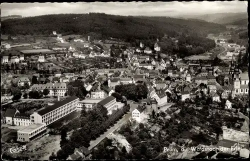 Ak Prüm in der Eifel, Gesamtansicht