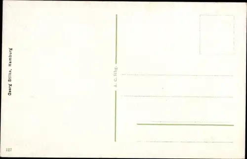 Ak Dampfschiff Deutschland, HAPAG, Hamburger Hafen