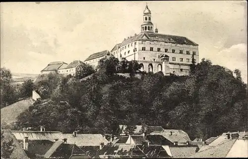 Ak Náchod Region Königgrätz, Schloss