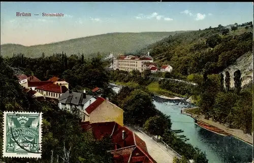 Ak Brno Brünn Südmähren, Steinmühle