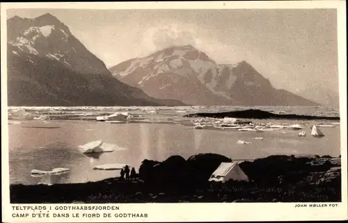 Ak Grönland, Camp d'ete dans le Fiord de Fodthaab