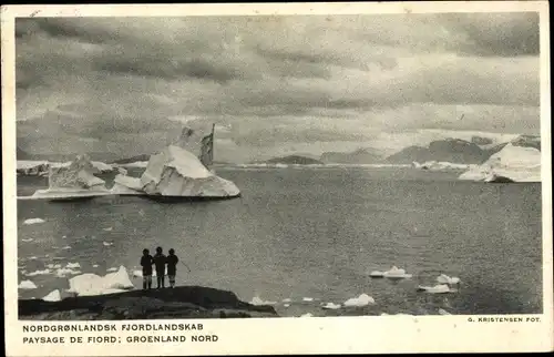 Ak Grönland, Paysage de Fiord, Groenland Nord