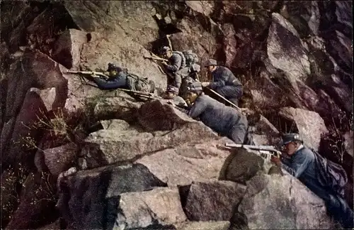 Ak Vorpostengefecht in den Karpathen, Kuk Armee, I. WK