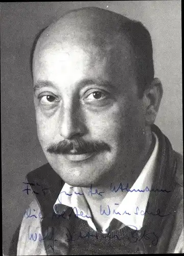 Ak Schauspieler Wolf-Dietrich Berg, Portrait, Autogramm