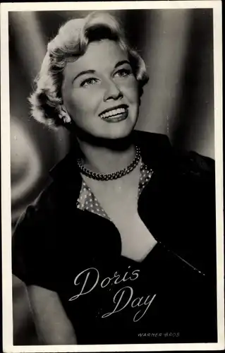 Ak Schauspielerin Doris Day, Portrait