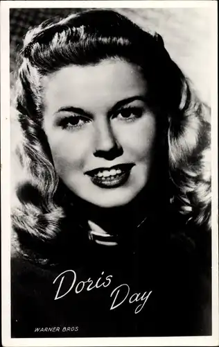 Ak Schauspielerin Doris Day, Portrait