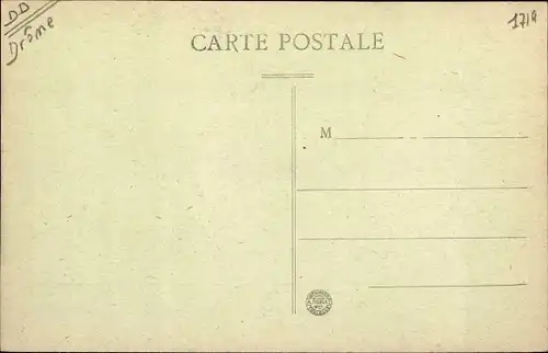 Ak Nyons Drôme, Place Carnot