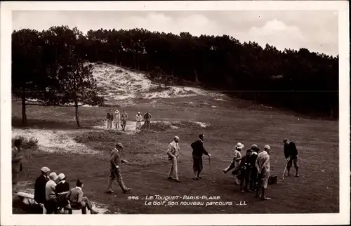 Ak Le Touquet Paris Plage Pas de Calais, Le Golf, son nouveau parcours