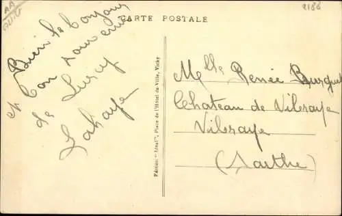 Ak Lurcy Lévis Lévy Allier, Gesamtansicht