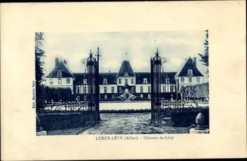 Ak Lurcy Lévis Allier, Chateau de Levy