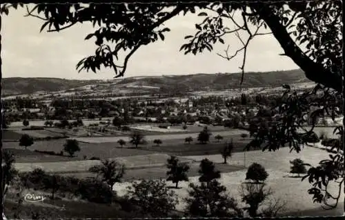Ak Ébreuil Allier, Gesamtansicht