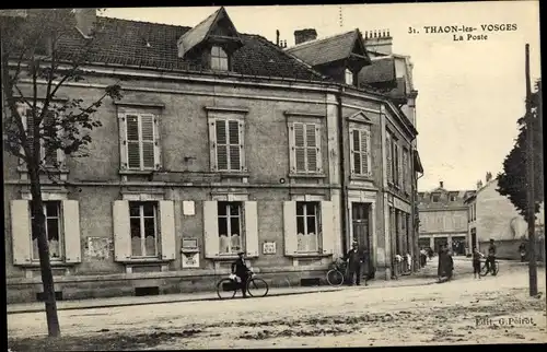 Ak Thaon les Vosges, La Poste