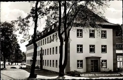 Ak Bad Driburg in Westfalen, Versorgungskuranstalt