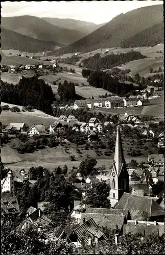 Ak Baiersbronn im Schwarzwald, Gesamtansicht