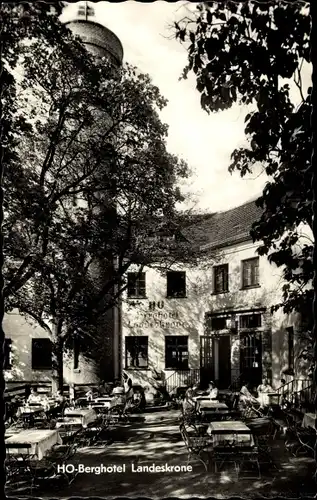 Ak Görlitz in der Lausitz, Landeskrone, HO Berghotel