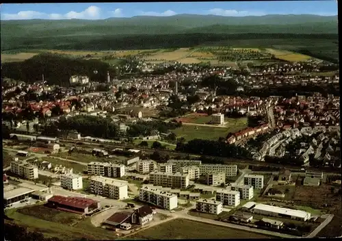 Ak Idstein im Taunus Hessen, Gesamtansicht, Fliegeraufnahme