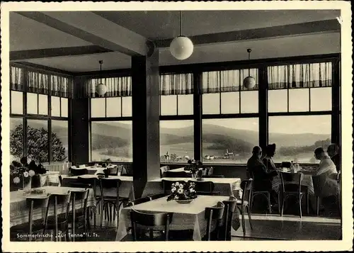 Ak Tenne Reichenbach Waldems im Taunus, Sommerfrische zur Tenne