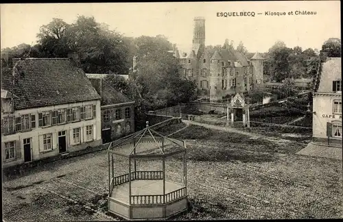 Ak Esquelbecq Nord, Klosque et Château