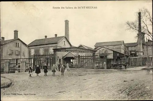 Ak Meurthe et Moselle, Entrèe des Salines de Saint Nicolas