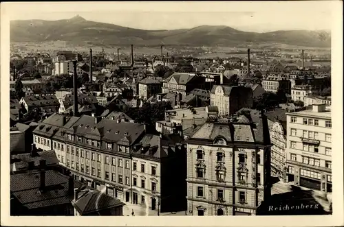 Ak Liberec Reichenberg in Böhmen, Stadtansicht