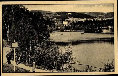 Ak Liberec Reichenberg in Böhmen, Talsperre