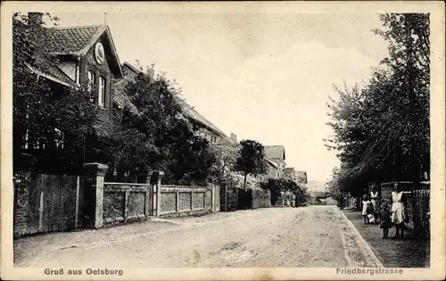 Ak Ölsburg Ilsede in Niedersachsen, Friedbergstraße