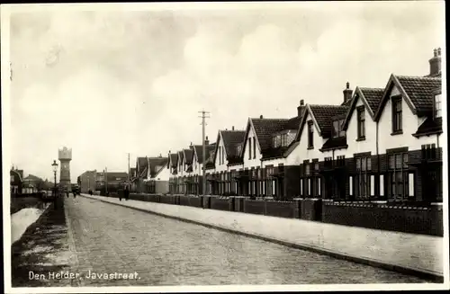 Ak Den Helder Nordholland Niederlande, Javastraat