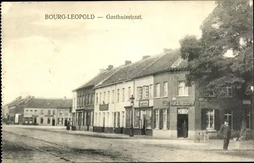 Ak Bourg Leopold Leopoldsburg Flandern Limburg, Gasthuisstraat
