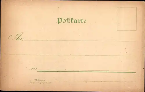 Litho Gravelotte Lothringen Moselle, Aussichtsturm, Panorama