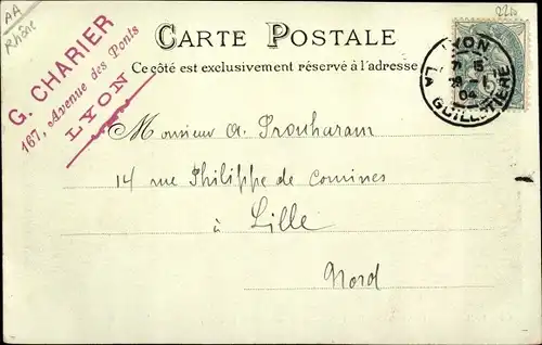 Ak Caluire Rhône, Eglise, le Mont-Cindre