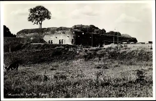 Ak Maastricht Limburg Niederlande, Fort St. Pieter