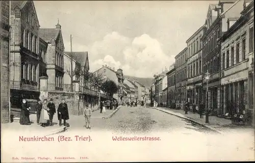 Ak Neunkirchen im Saarland, Wellesweilerstraße