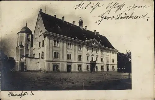 Foto Ak Lehrensteinsfeld Baden Württemberg, Schloss Lehrensteinsfeld