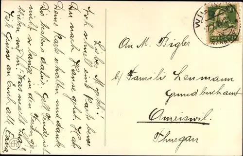 Künstler Ak Ebner, Pauli, Puppenhochzeit, Der Freier