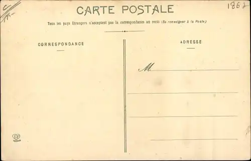 Ak Artillerie Francaise, Batterie, Geschütz, Französische Soldaten