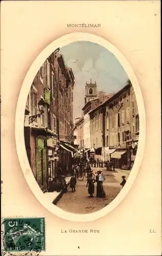 Passepartout Ak Montélimar Drôme, La Grande Rue