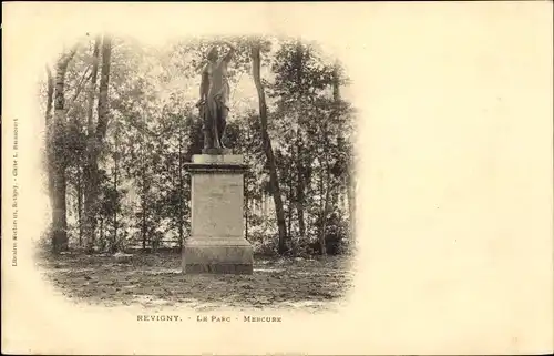 Ak Revigny Meuse, Le Parc, Mercure